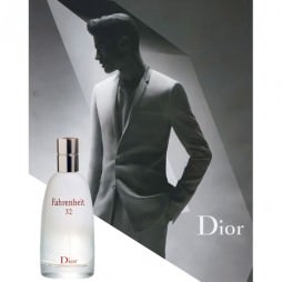 Fahrenheit 32 Christian Dior. Парфюмерная вода (eau de parfum - edp) и туалетные духи (parfum de toilette) мужские Fahrenheit 32 Christian Dior. Парфюмерная вода (eau de parfum - edp) и туалетные духи (parfum de toilette) мужские